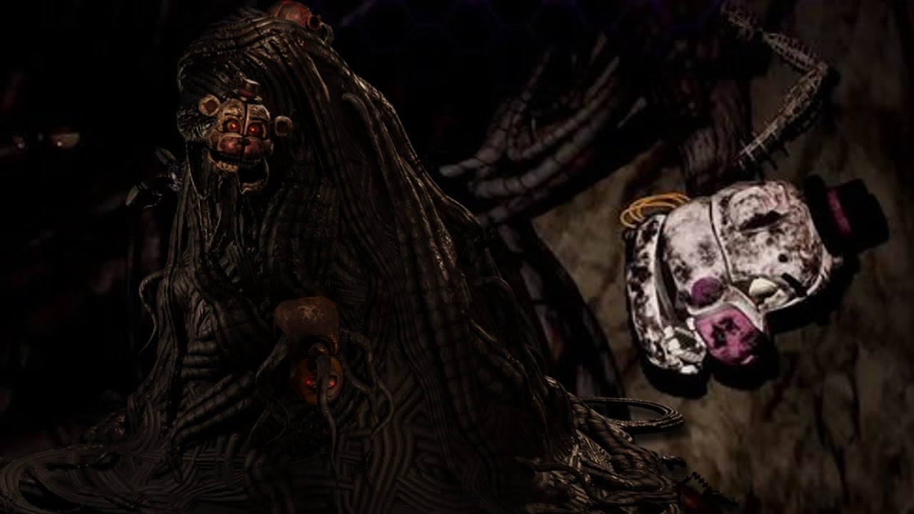 Fixed Molten Freddy Jumpscare: Five Nights at Chica's Party World #fna, the blob fnaf