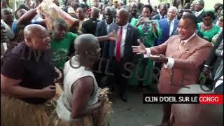 DANSE TRADITIONNELLE EKONGO   AU MARIAGE DE L'honorable OBAM