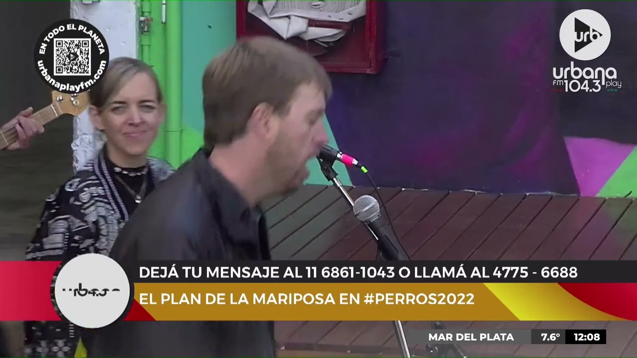 ¡El Plan de la Mariposa en vivo en la terraza de Urbana Play! #Perros2022