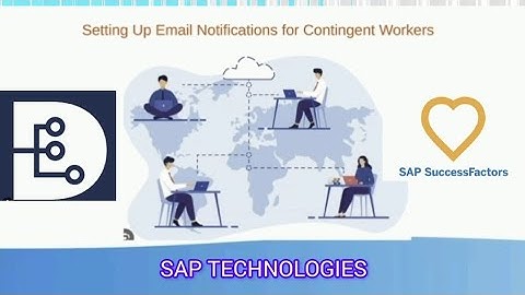 l Email Notification and Template Settings l Employee Central l Learn SAP l SAP Technologies l