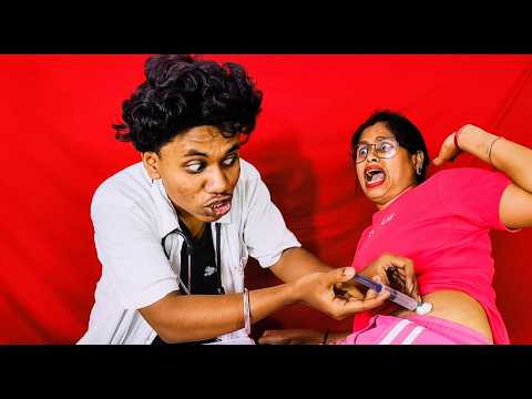 Doctor Uncle Gave an Intramuscular Injection || Doctor Uncle Administered an Injection