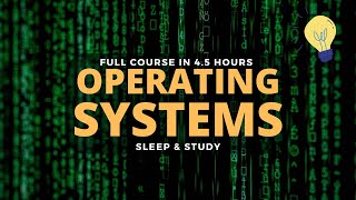 Introduction to Operating System | Full Course for Beginners Mike Murphy 🌚 Lecture for Sleep \& Study