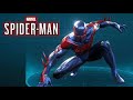 Spiderman PS4 2099 Blue Suit Gameplay Showcase