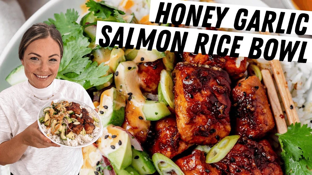 Loaded Salmon Rice Bowl