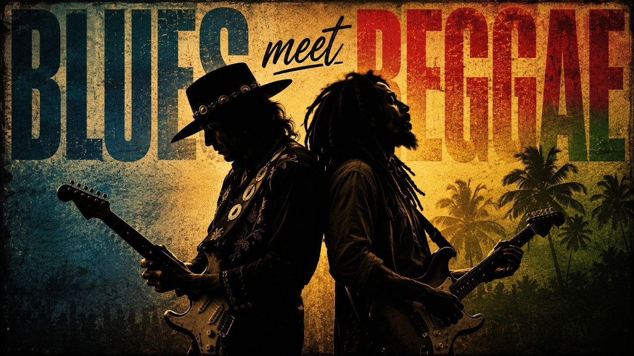 When BLUES Meets REGGAE ... SRV × Bob Marley Inspired