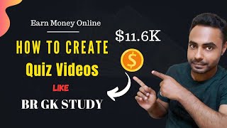 How to create Quiz videos like BR GK STUDY channel in Canva | Earn Money On YouTube By Quiz Videos screenshot 5