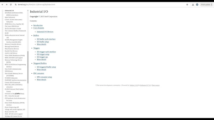 Understanding Linux Kernel IIO(Industrial I/O) Subsystem and Device Driver