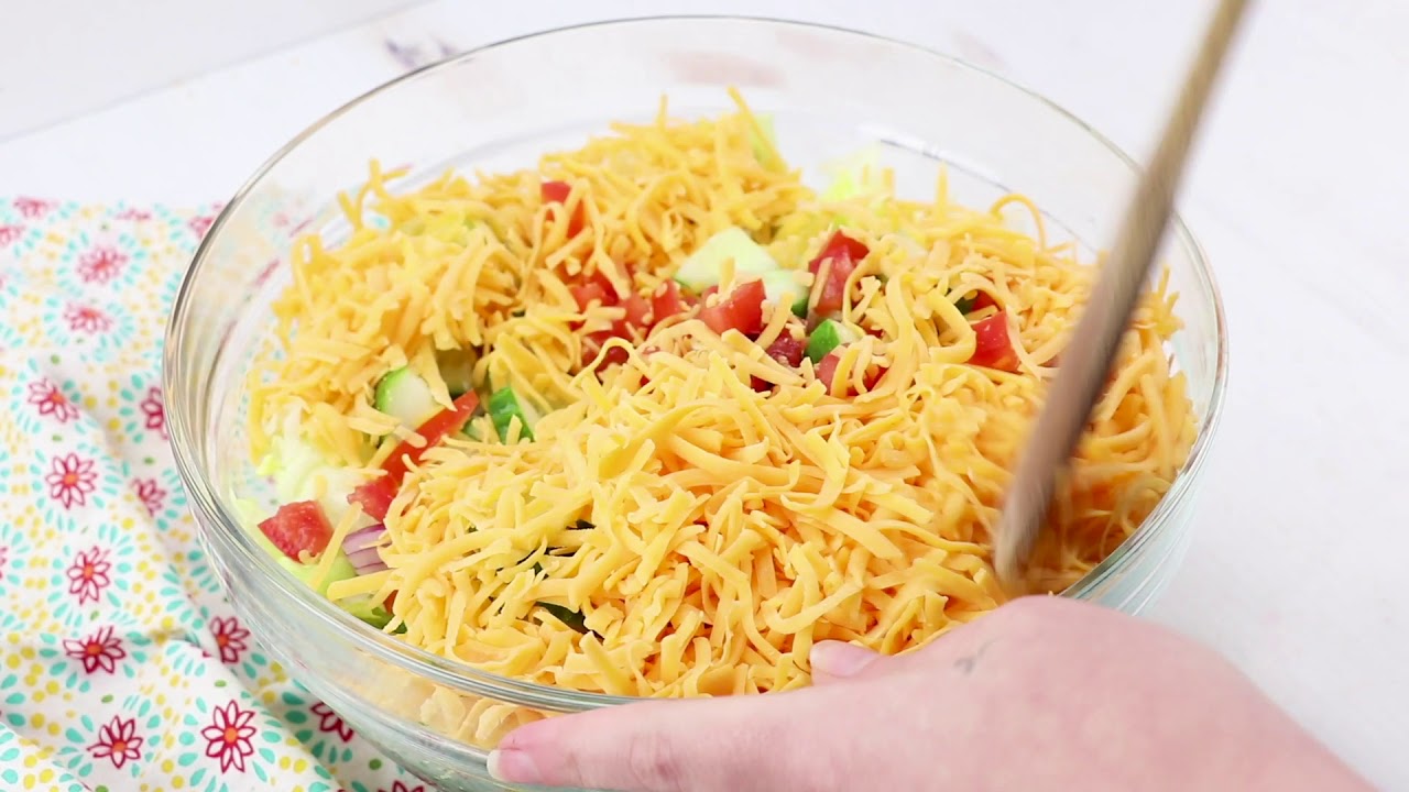 Frito Salad With Homemade Catalina Dressing
