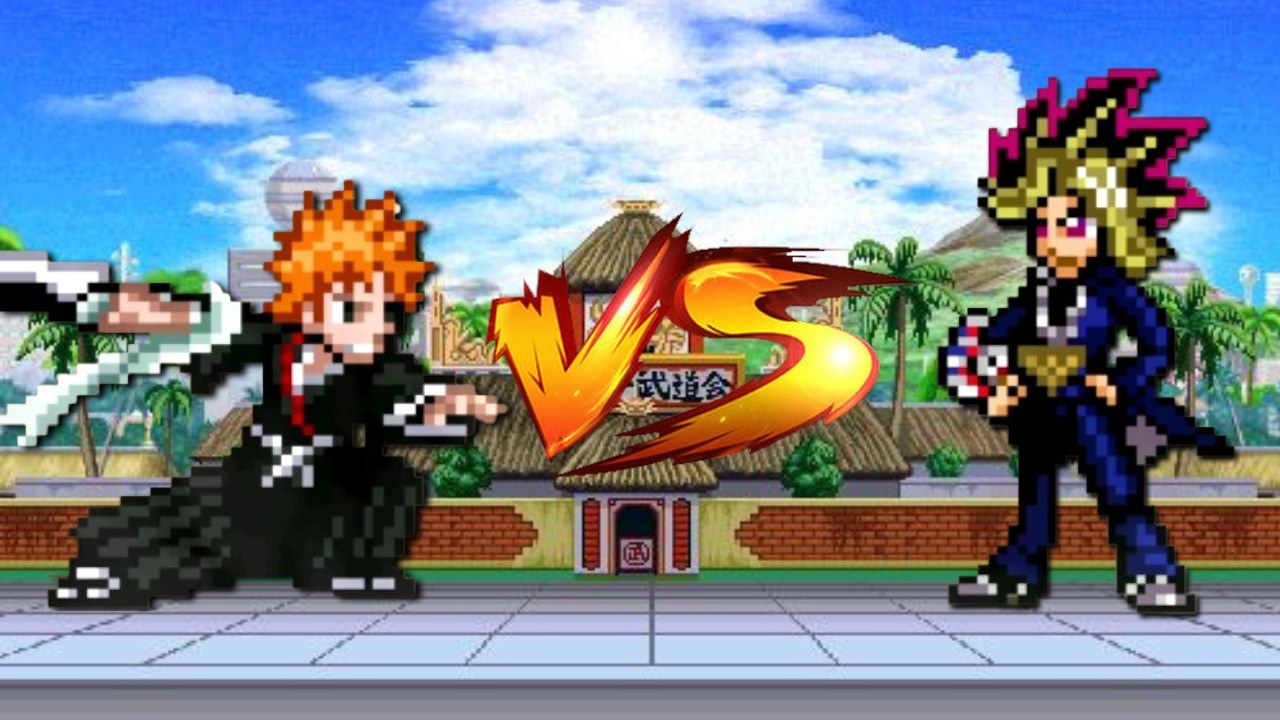 Ichigo VS Yami Yugi! | Bleach VS Yu-Gi-Oh | Jump Force Mugen V14
