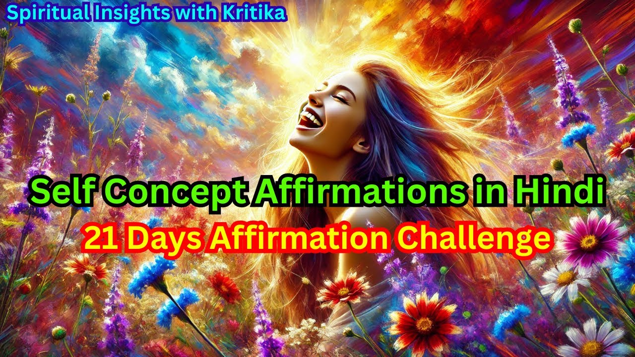 Self Concept Affirmations in Hindi | 528 Hz Frequency | 21 Days Challenge