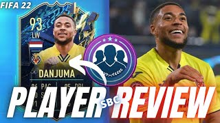 FIFA 22 | DANJUMA TOTS SBC // PLAYER REVIEW !