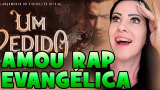 MÃE EVANGÉLICA REACT Hungria Hip Hop - Um Pedido (Official Music Video) ( react um pedido react )