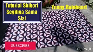 how to make shibori cloth / Membuat  Shibori untuk Pemula