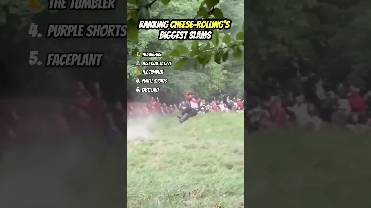 Top 5 Cheese Rolling Crashes You Won't Believe!
