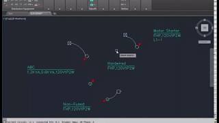 Design Master Electrical for AutoCAD: Equipment Connections and Panel Schedules (11/16/2017)