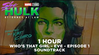 WHO'S THAT GIRL - SHE HULK | END CREDIT SONG | EPISODE 1 | 1 HOUR by Space Beats 11,649 views 1 year ago 1 hour, 3 minutes