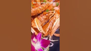 EATING MANTIS SHRIMP at Asia