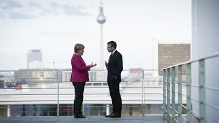 Macron, Merkel react to G7 meeting with Trump