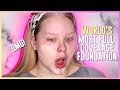 Worlds most full coverage foundation  nikkietutorials