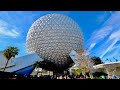 EPCOT 2022 Walking Tour in 4K | Walt Disney World Orlando Florida January 2022