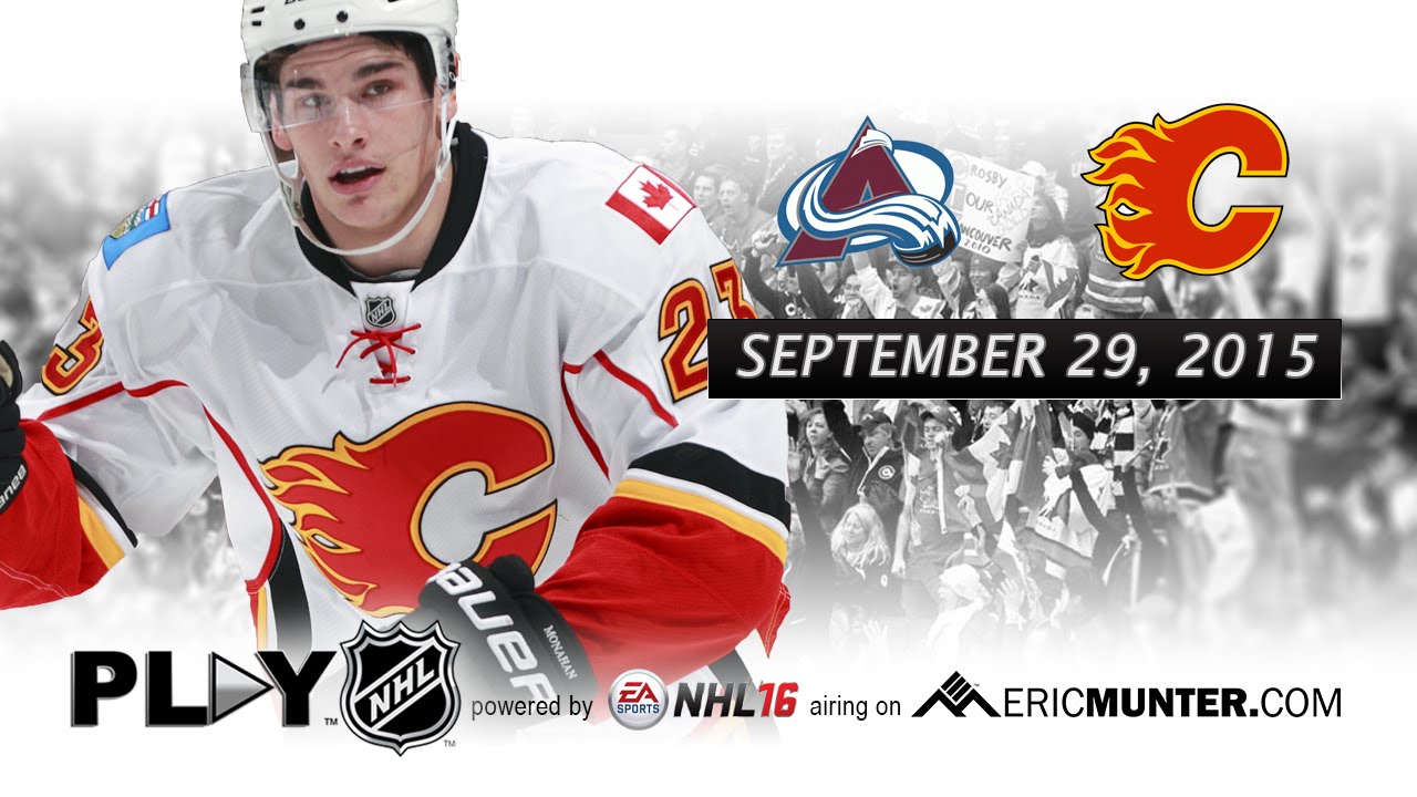 NHL 16 Simulation: Avalanche vs Flames