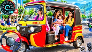 Игра Tuk Tuk Auto Rickshaw 2026 || Индийский рикша: перевозка пассажиров, Android геймплей screenshot 1