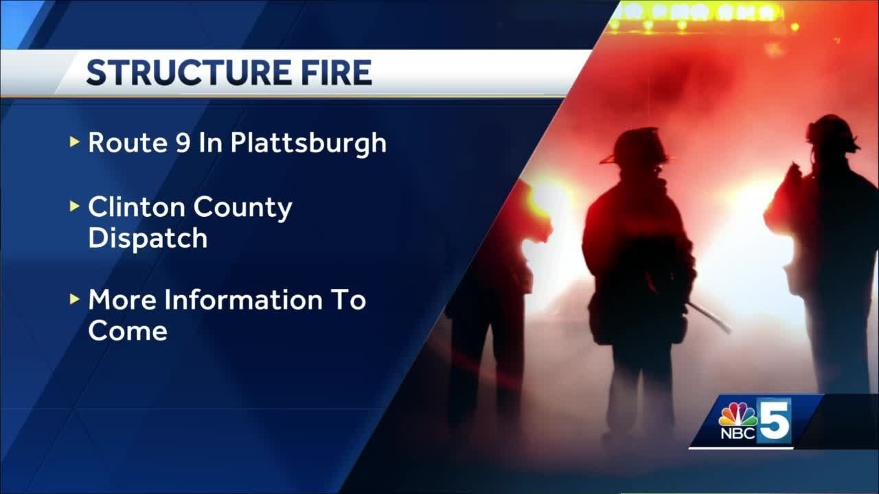 Multiple crews battle structure fire on Route 9 in Cumberland Head ...