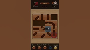 How To Solve  Roll the Ball - Slide Puzzle Star Mode Bianca  Package Level 47 | Shorts video