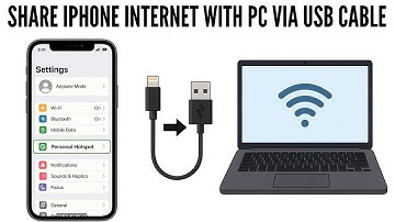 How to Share iPhone Internet with PC via USB Cable 2025 — Full 2025 Guide