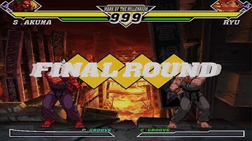 Capcom vs Snk 2 Shin Akuma vs Evil Ryu