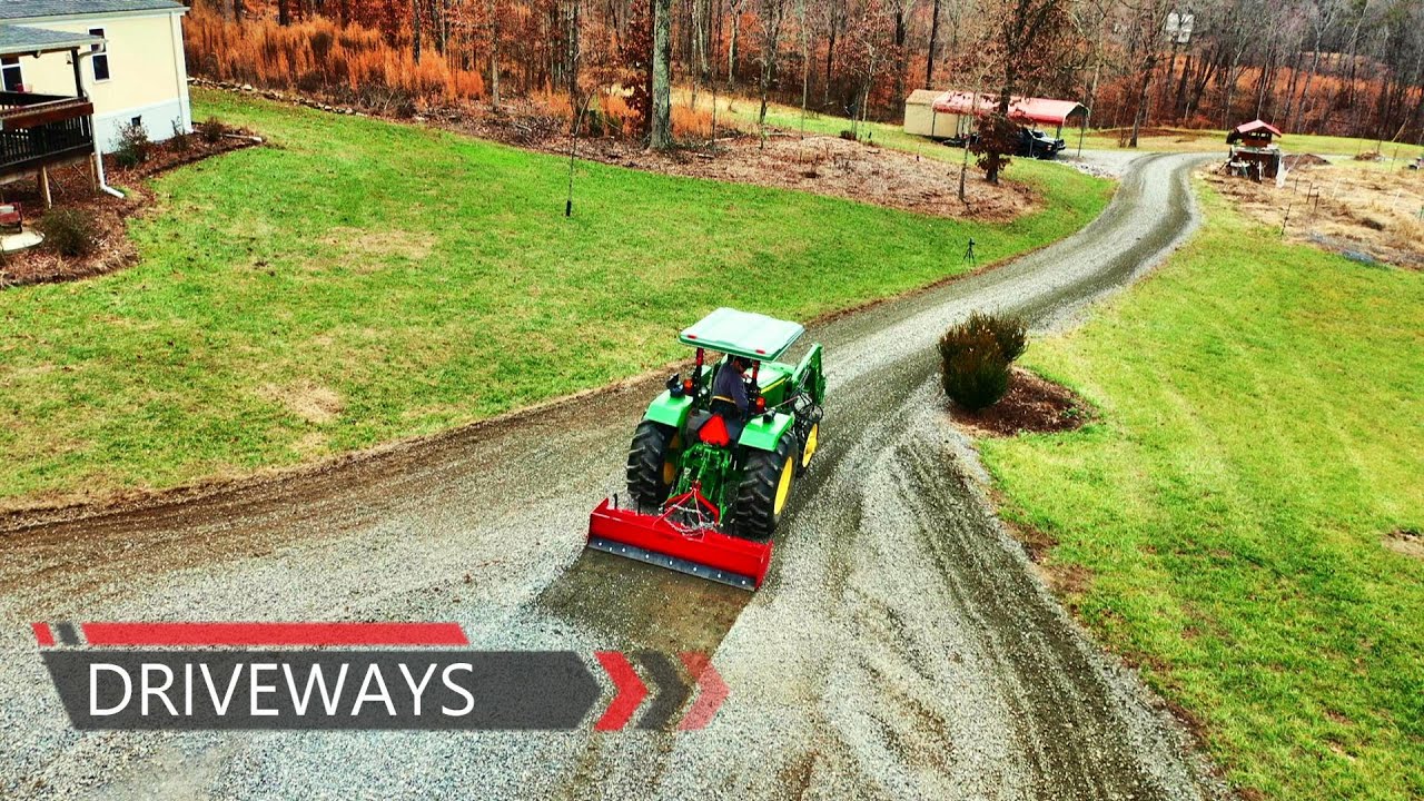 Regrading gravel driveway...tips, tools and techiques explained