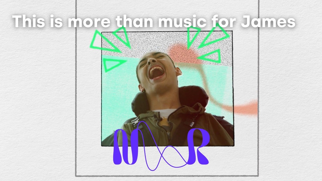 This is more than music for James