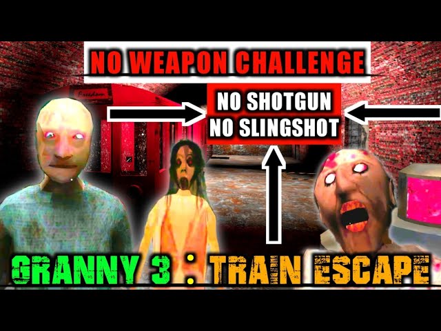 Granny-03 Not Using weapon Challenge and full gameplay 