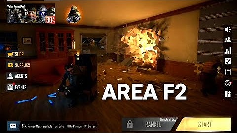 Area F2 - Main Menu FIRST LOOK - Max Settings 60 FPS Graphics & Frame Rate Android