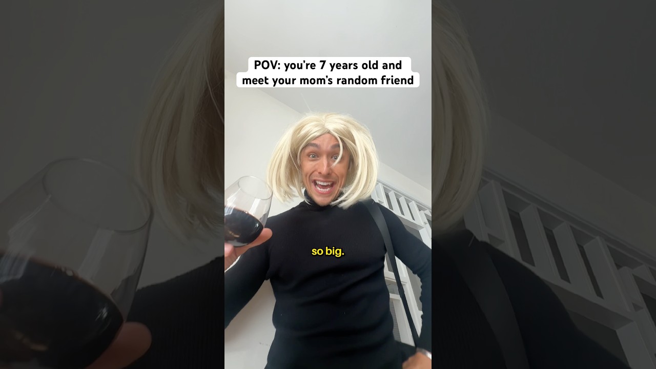 I met my moms random friend (scary) 