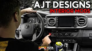 Installing All AJT Design Interior Parts On Our Tacoma