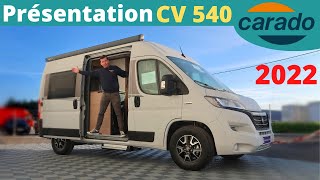 FOURGON NEUF 2022 moins cher que L' OCCASION !? Découvrez le CV 540 CARADO *Instant Camping-Car**