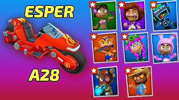 Esper A28 Vs All eight Bosses Battle | Beach Buggy Racing 2