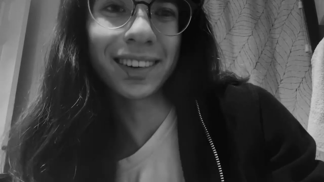 lofi asmr: helping you glow up  in b+w 🖤🤍