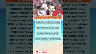 Baker Mayfield: Injury Fears CONFIRMED // Contract CRISIS ... 💥 #bucs #nfl