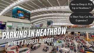 ✈️🅿️Parking in London Heathrow Explained| 💸Cost of Short Stay Car Park| UK Tamil Vlog