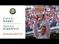 Rafael Nadal v Novak Djokovic Highlights - Men's Final 2014 - Roland-Garros