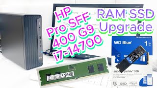 HP Pro SFF 400 G9 i7-14700 RAM &amp; SSD Upgrade | 99Q64ET
