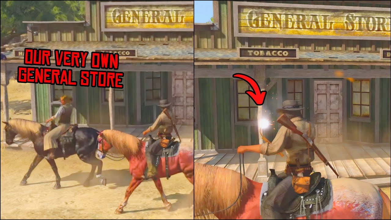 John Marston gets jealous of The Mcfarlane's having a general store in ...