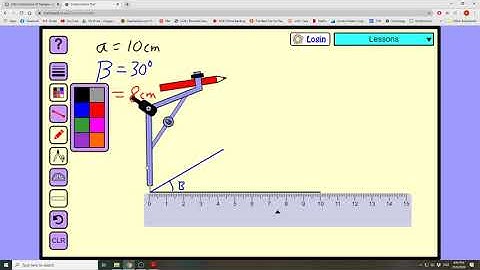 Construct Triangle SAS