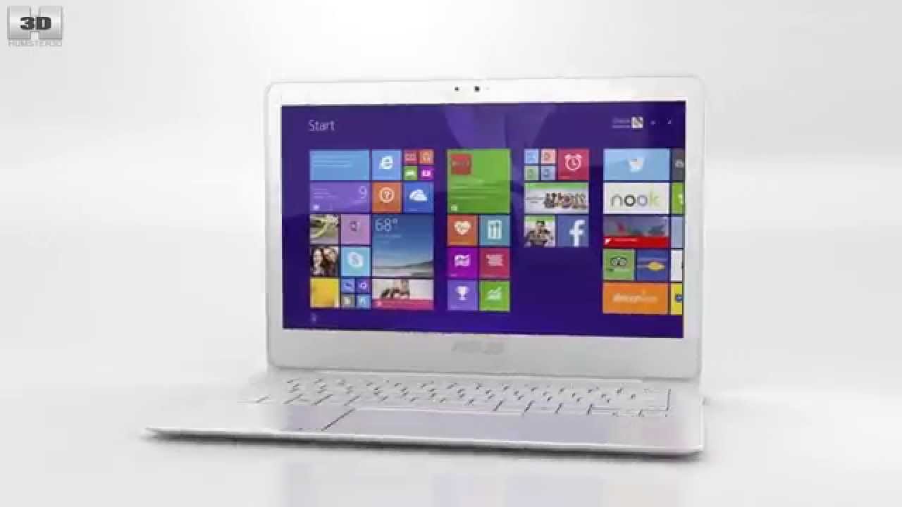 Asus Zenbook UX305 Ceramic Alloy 3D model by 3DModels.org