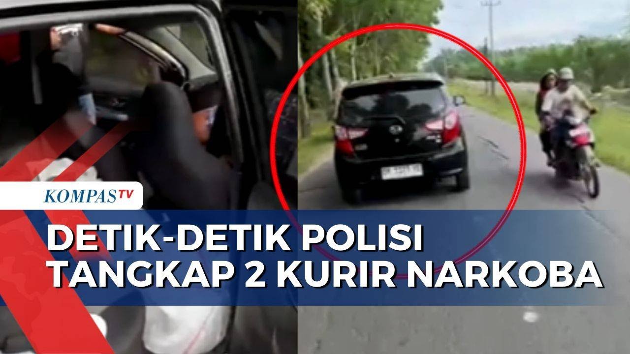 Kejar-kejaran! Polisi Tangkap 2 Kurir Narkoba di Sumut, 28 Kg Sabu Disita | BORGOL