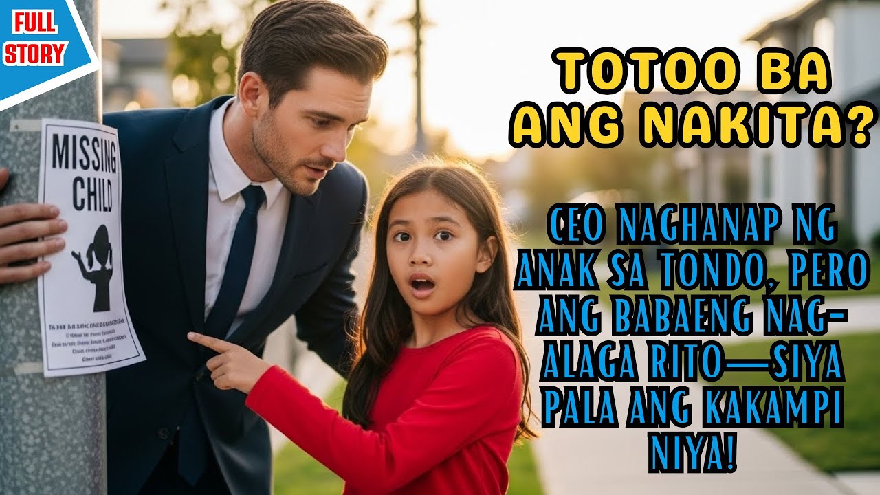 BILYONARYO NAGHANAP NG ANAK SA TONDO, AT ANG BABAENG NAG-ALAGA—SIYA PALANG ILILIGTAS ANG PUSO NIYA!