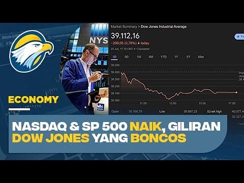 Dow Jones Ditutup Paling Boncos, Padahal Kemarin Paling Cuan