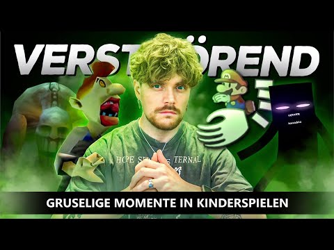 Die 10 gruseligsten MOMENTE in Kinderspielen... | Videospielmythen